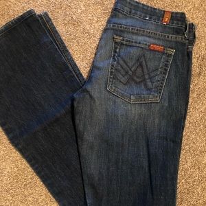 7 for all Mankind women’s jeans size 27